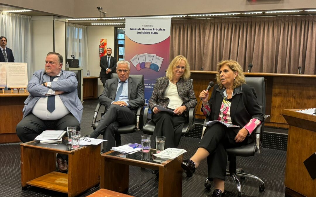 Presentación de las Guías de Buenas Prácticas Judiciales de la SCBA en el Palacio de Tribunales de Lomas de Zamora