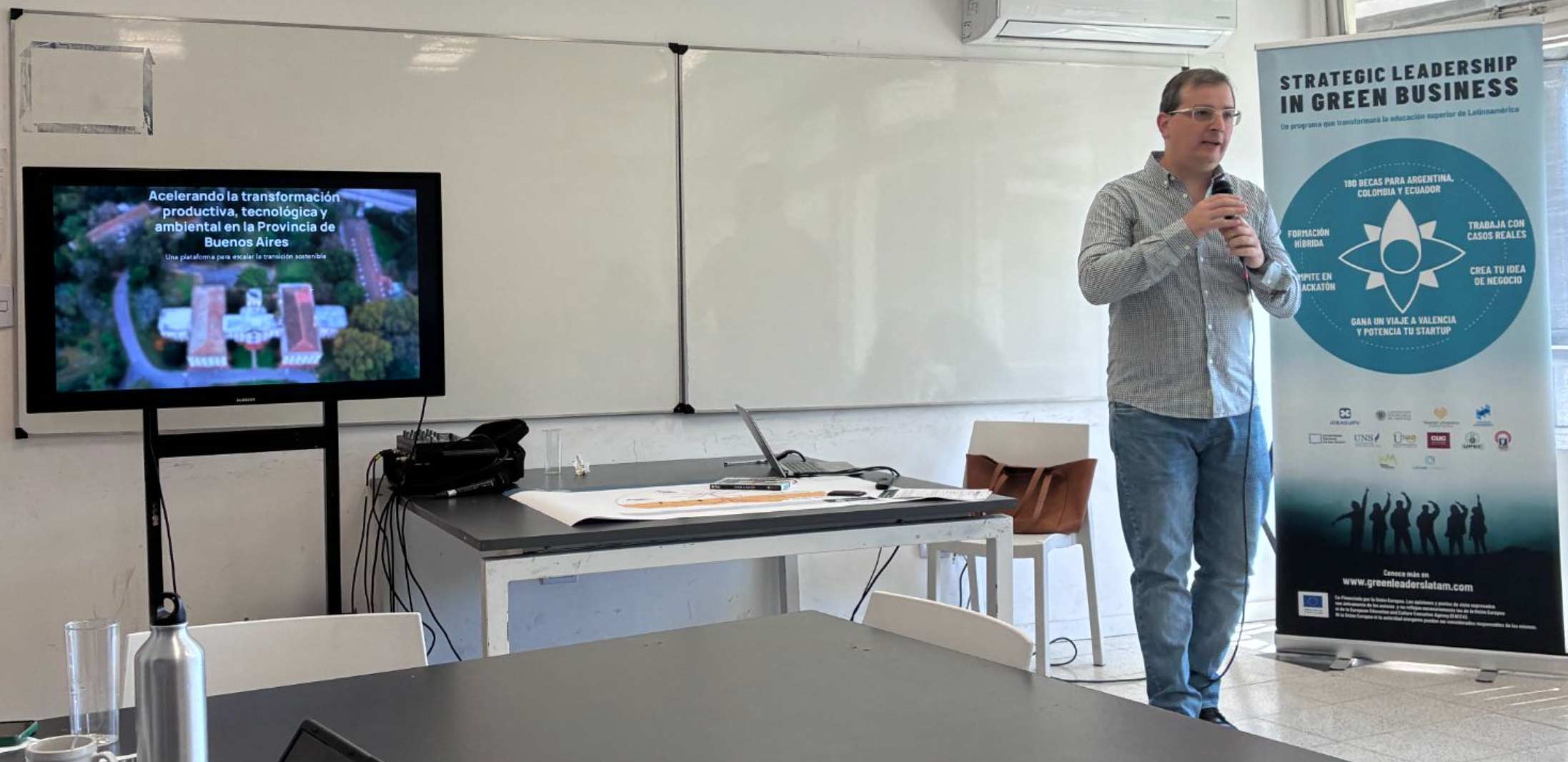 INTERRA presenta el Hub HITS en la jornada sobre negocios verdes en la UNSAM